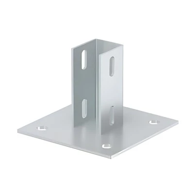 Electro -galvanizado x40a post base