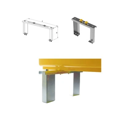 Suporte para o gabinete da bandeja de cabos de fibra